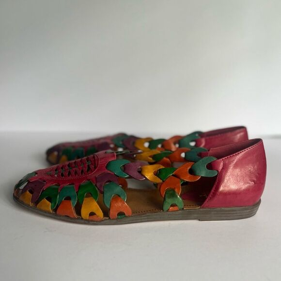 Ladies Miramonte Vintage Huarache Sandals 9 - Picture 1 of 7